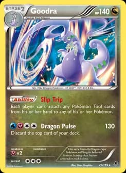 Goodra card in English
