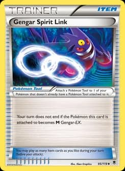 Gengar Spirit Link card in English
