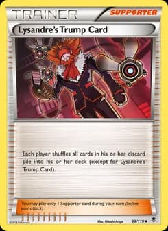 Lysandre's Trump Card card in English