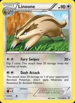 Linoone card in English