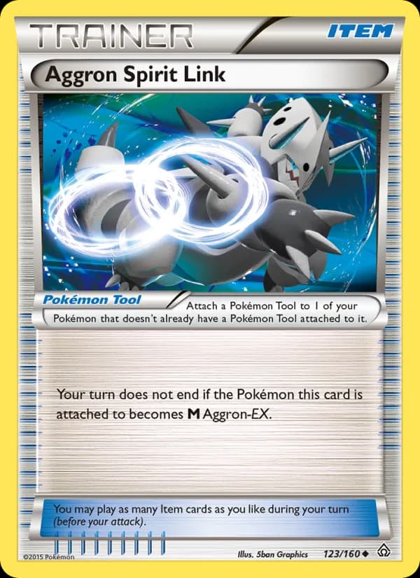 Aggron Spirit Link card in English