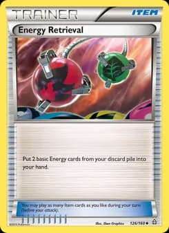 Energy Retrieval card in English