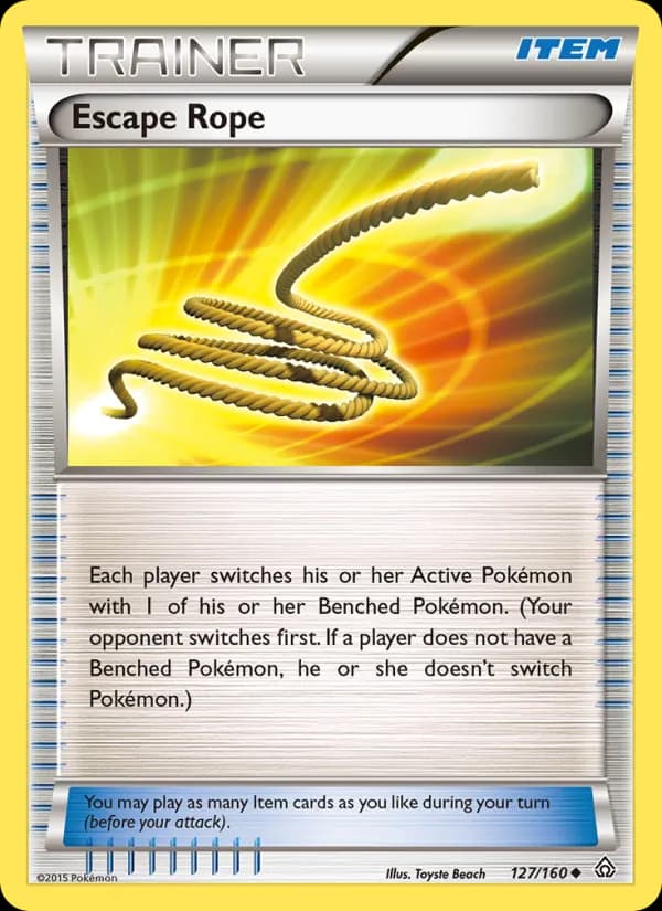 Escape Rope card in English