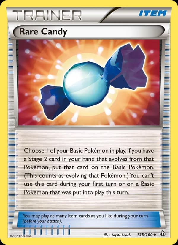 Rare Candy card in English