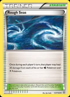 Rough Seas card in English