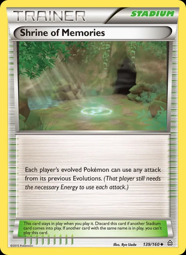 Shrine of Memories card in English
