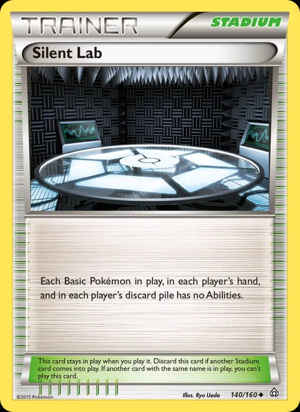 Silent Lab card in English