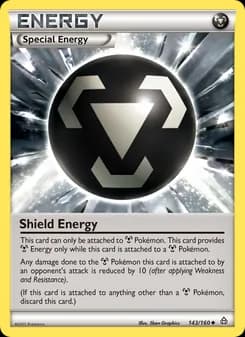 Shield Energy card in English