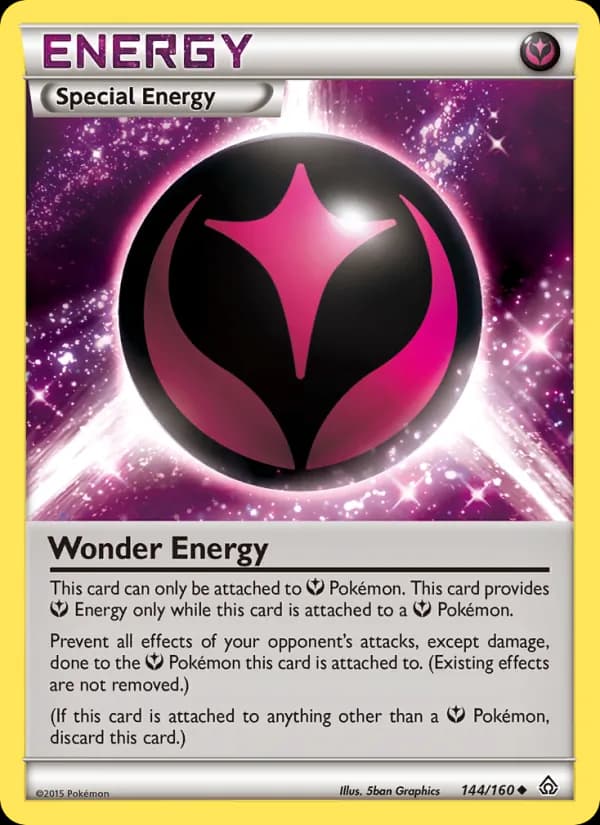 Wonder Energy card in English