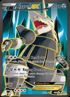 Aggron EX card in English