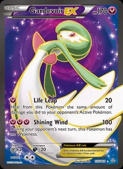 Gardevoir EX card in English