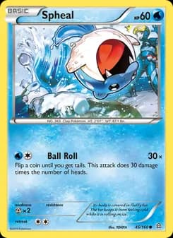 Spheal card in English