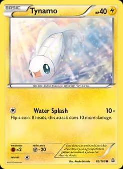 Tynamo card in English