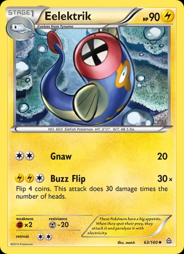 Eelektrik card in English