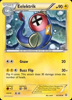 Eelektrik card in English