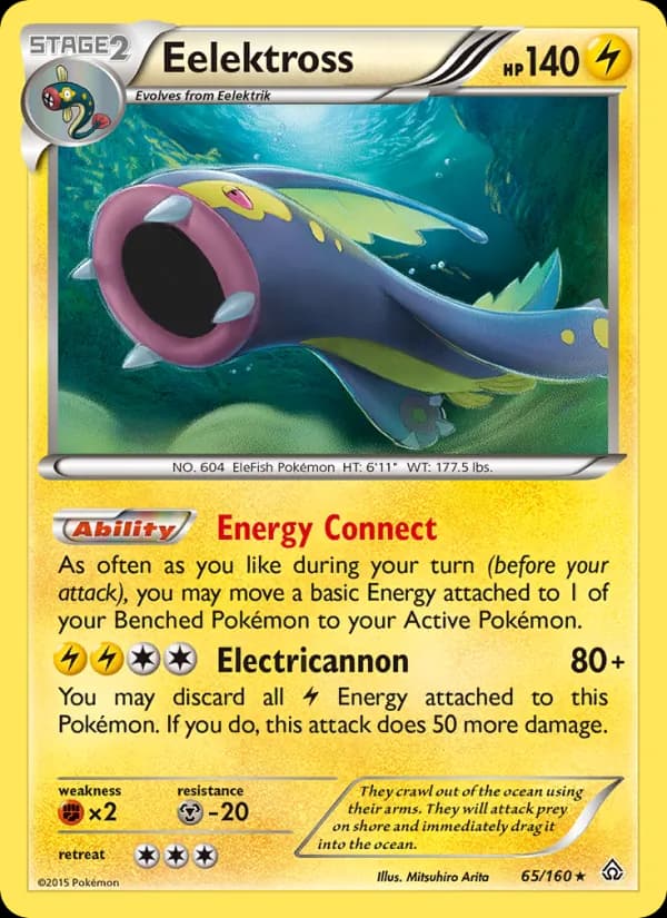 Eelektross card in English