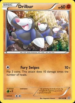 Drilbur card in English