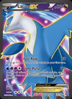 Latios EX card in English