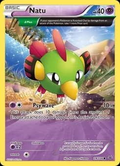 Natu card in English