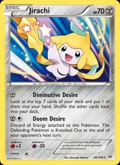 Jirachi card in English