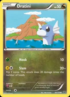 Dratini card in English