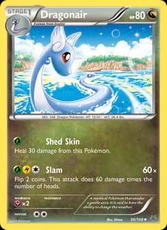 Dragonair card in English
