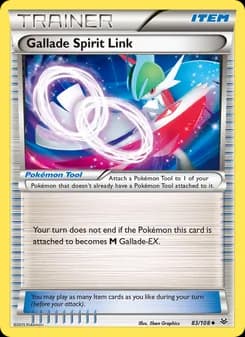Gallade Spirit Link card in English