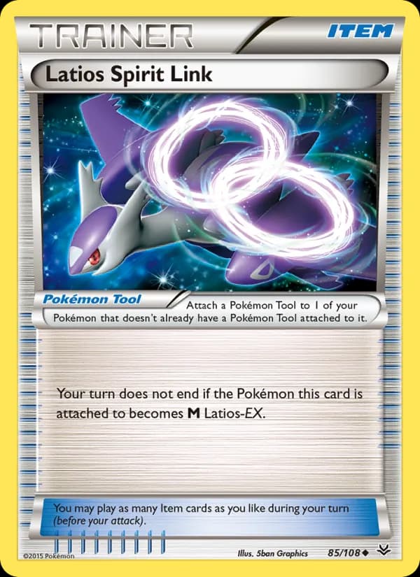 Latios Spirit Link card in English