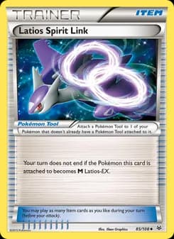Latios Spirit Link card in English