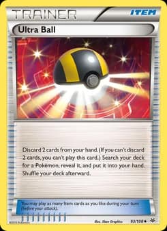 Ultra Ball card in English
