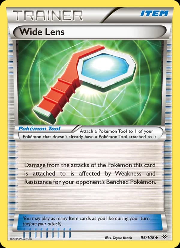 Wide Lens card in English