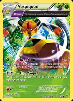 Vespiquen card in English