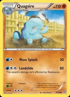Quagsire card in English
