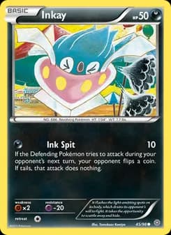 Inkay card in English