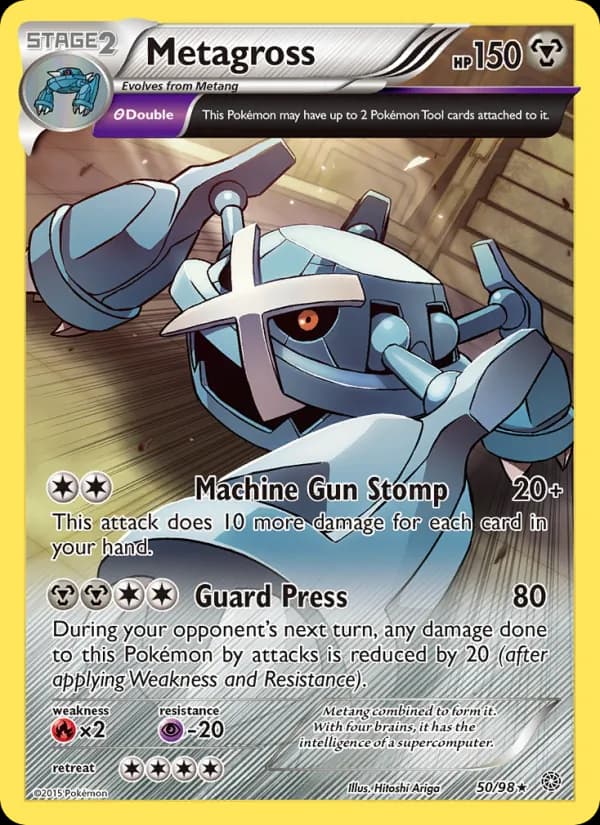 Metagross card in English