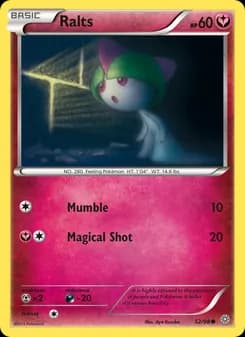 Ralts card in English
