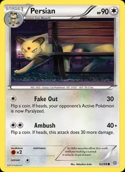 Persian card in English