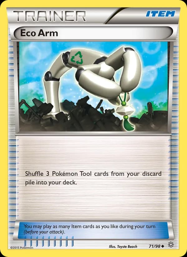 Eco Arm card in English