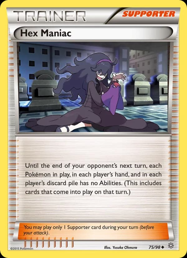 Hex Maniac card in English