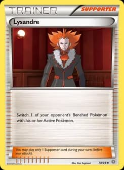 Lysandre card in English