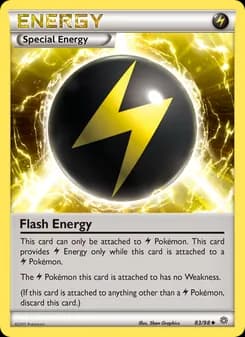 Flash Energy card in English