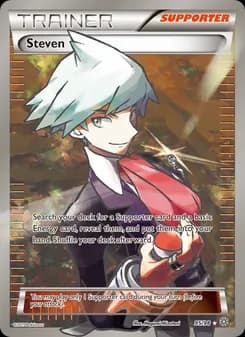 Steven card in English