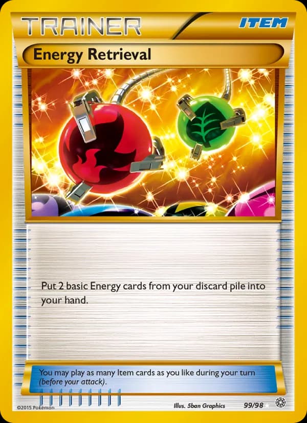 Energy Retrieval card in English