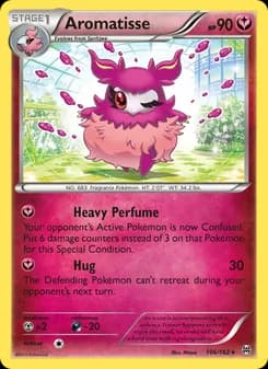 Aromatisse card in English