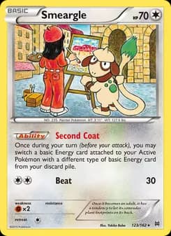Smeargle card in English