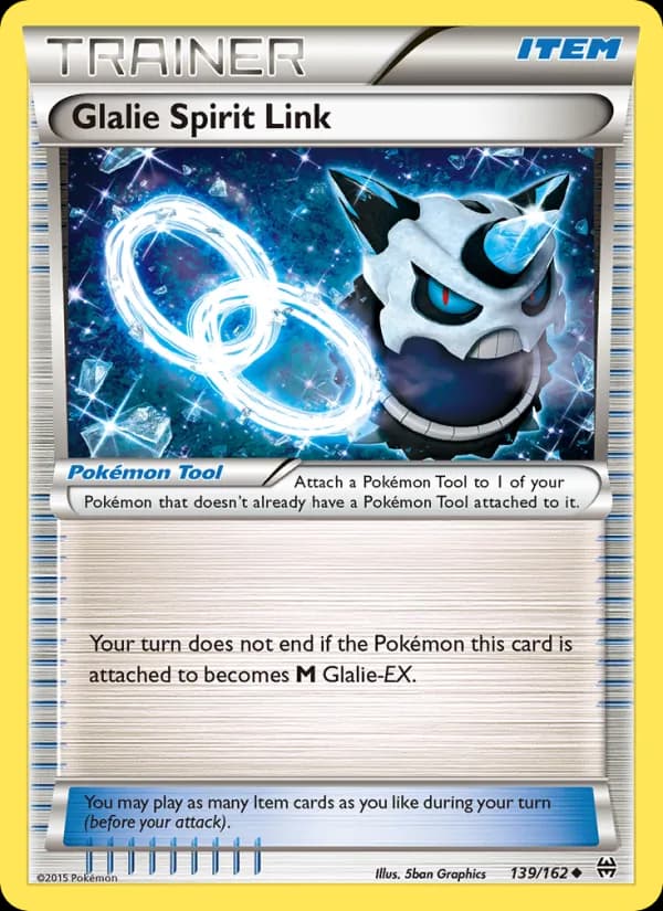 Glalie Spirit Link card in English