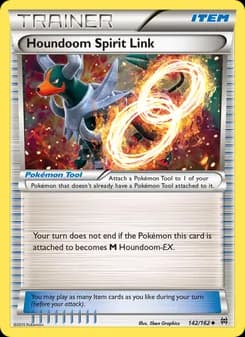 Houndoom Spirit Link card in English