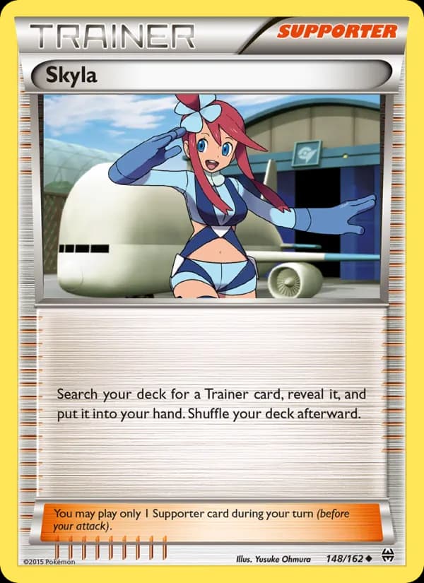 Skyla card in English