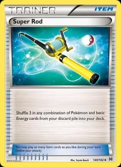 Super Rod card in English