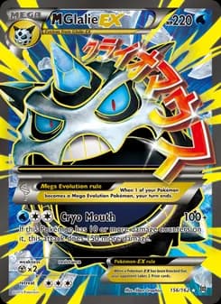 M Glalie EX card in English